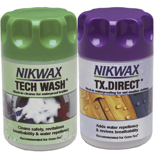 NIKWAX Nikwax TX Direct Wash In/Tech Wash 300ml Twin [Box 6]